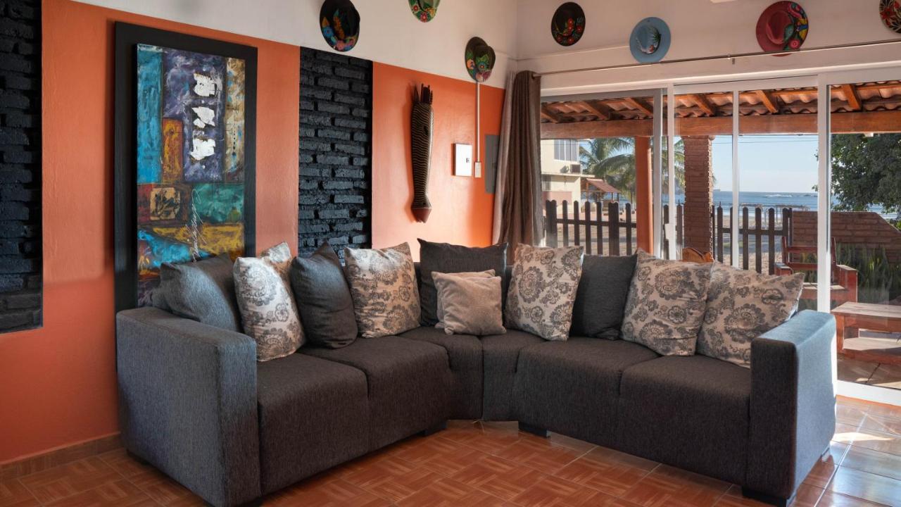 Casa Belen - Beautiful Beach View Home On Stone Island Isla La Piedra Bagian luar foto